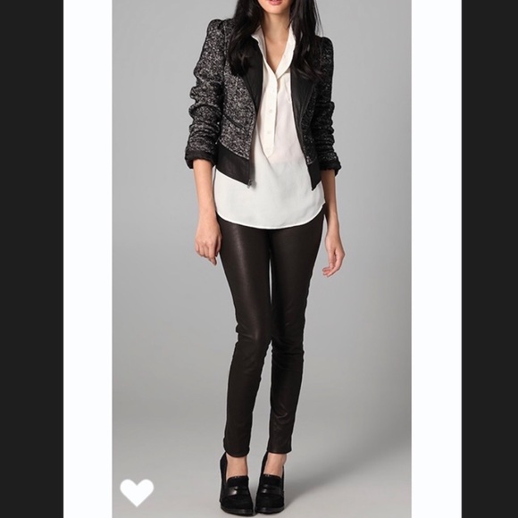 BIRD BY JUICE COUTURE | LEATHER LEGGINGS - Picture 4 of 5